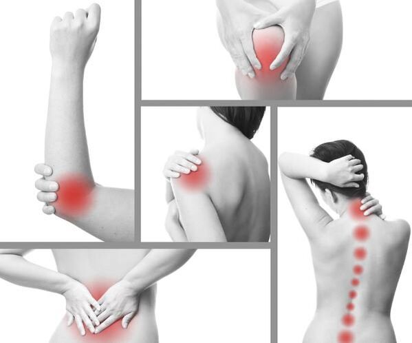 Procesos inflamatorios en varias articulacións con artrite